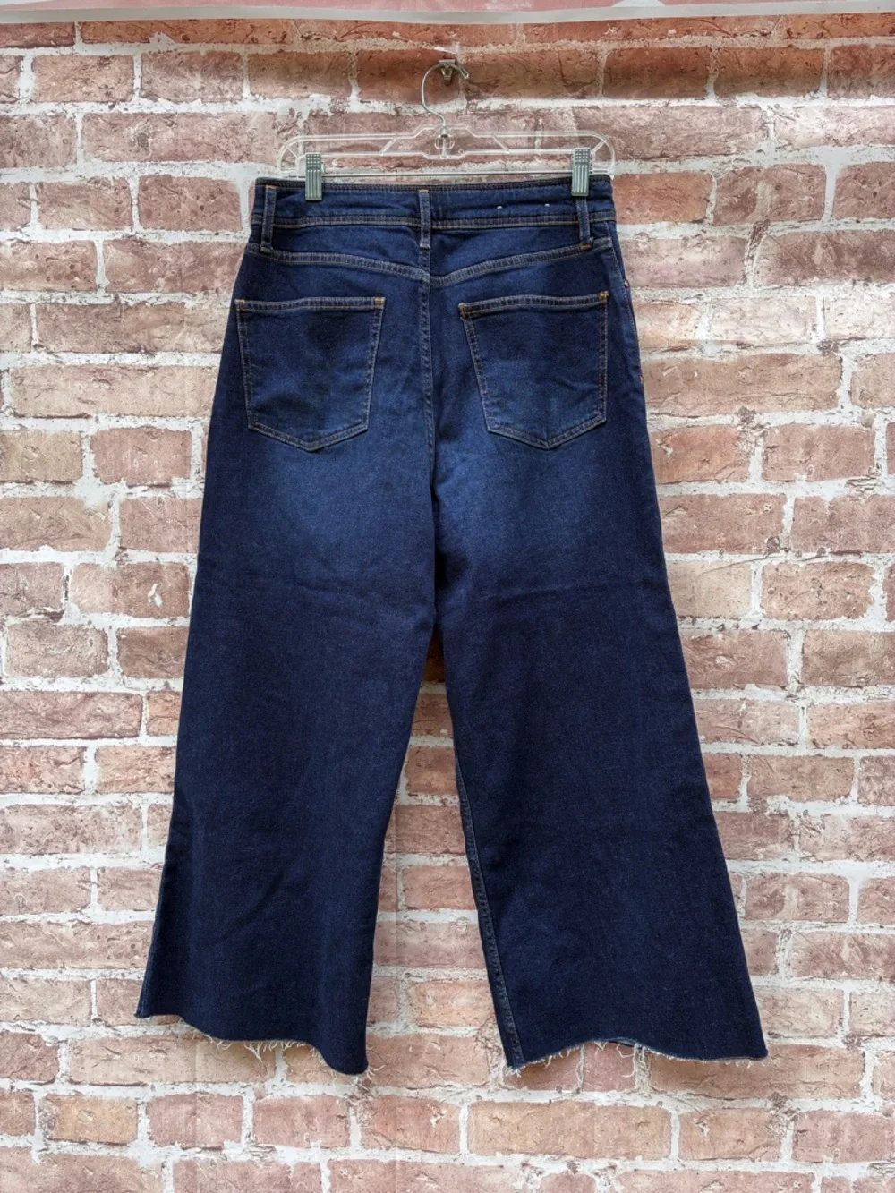 Boden Dark Blue Wide Leg Jeans